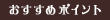 おすすめポイント