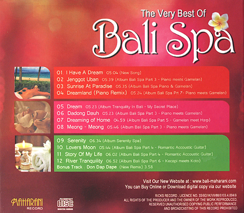 アジアン雑貨 The Very Best Of Bali Spa