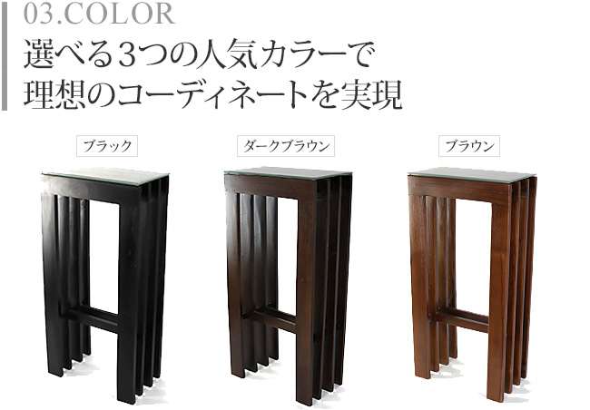 03.Color�@�I�ׂ�3�̐l�C�J���[�ŗ��z�̃R�[�f�B�l�[�g������