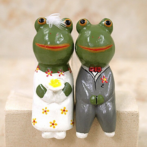 ★カエルのウェディングドール★ウェルカムカエル★M★結婚式★ ウェルカムドール カエル ウェディングドール ペア ぬいぐるみ