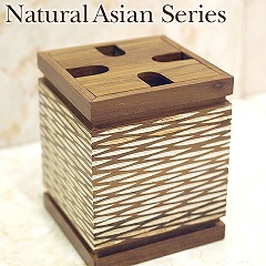 Natural Asian Series Toothbrush stand (歯ブラシスタンド) ナチュラルホワイト