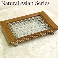 Natural Asian Series Soap dish (ソープディッシュ) ナチュラルホワイト
