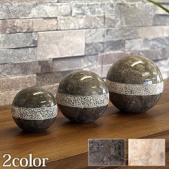 Marble Sphere (dots design) 3set